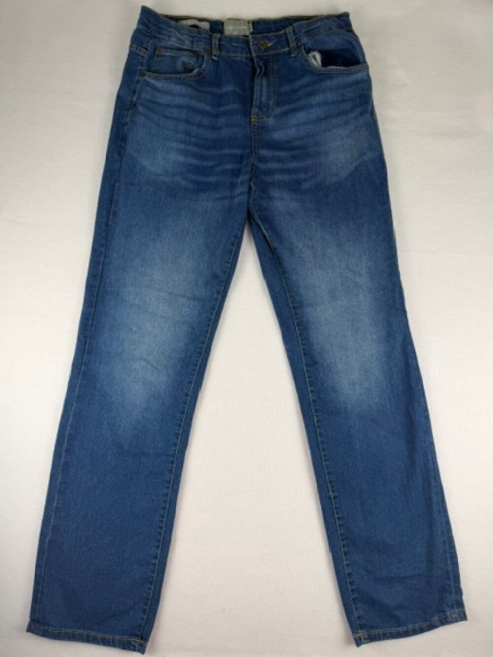 Lucky Brand Women's Size 20 Classic Straight Stretch Jeans | Medium Wash